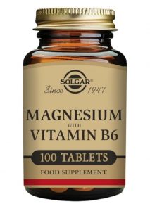 Magnesio con vitamina B6 para relajación y estrés